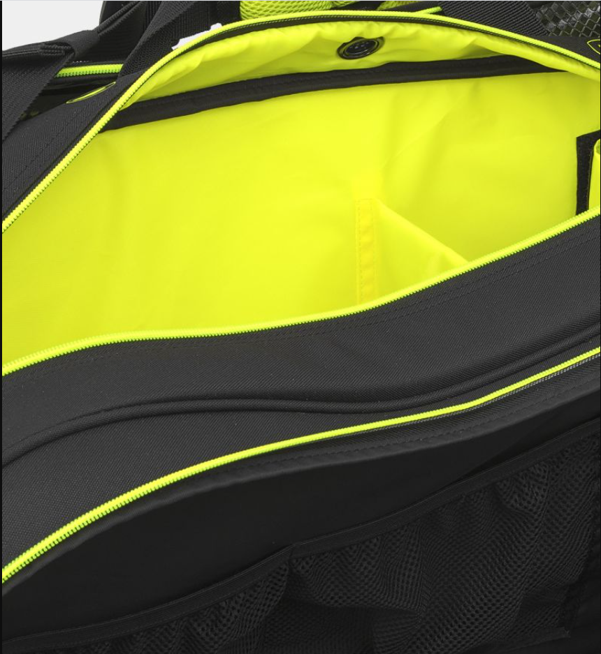 SX PERFORMANCE 12 RACKET THERMO (NEGRO/AMARILLO) - Imagen 5